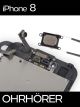 Austausch des Ohrmuschel des Apple iPhone 8.
